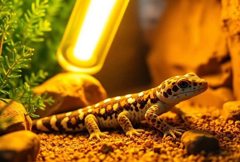 leopard gecko temperature