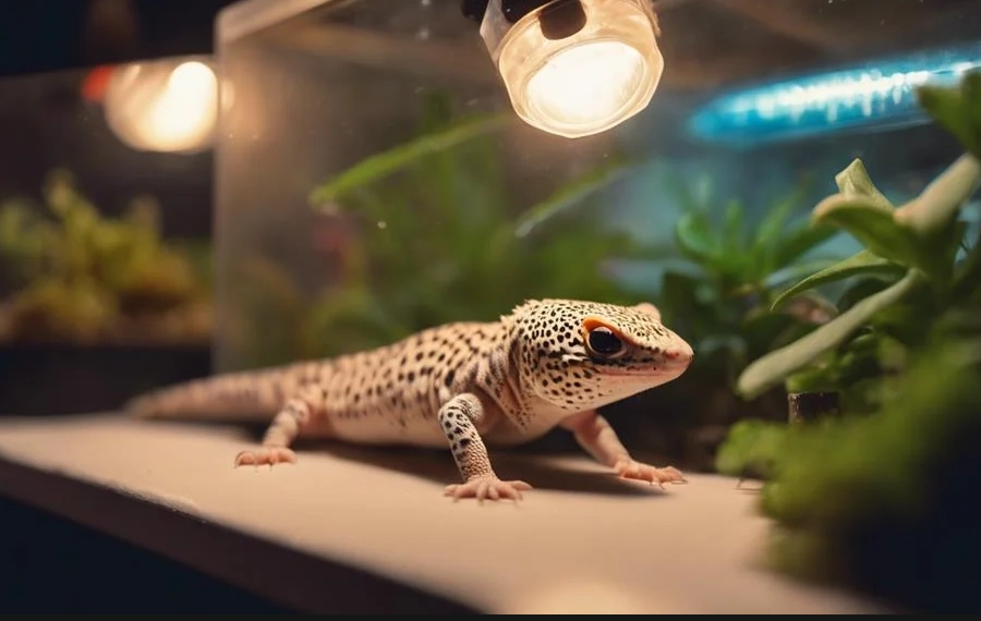 leopard gecko temperature