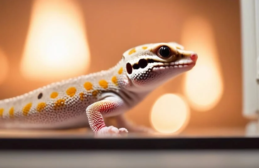 leopard gecko temperature
