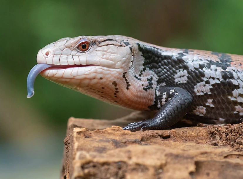 blue-tongued skink pet