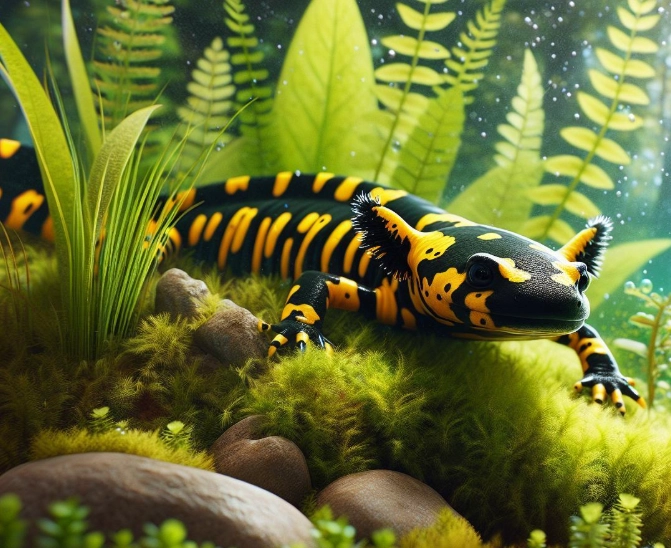 tiger salamander axolotl