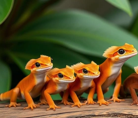 crested gecko full grown