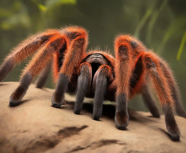 defensive tarantula behavior