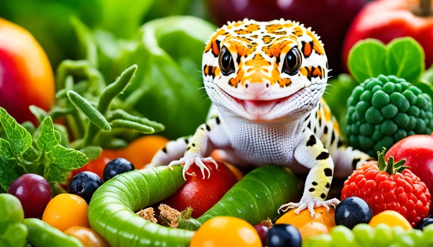leopard gecko diet