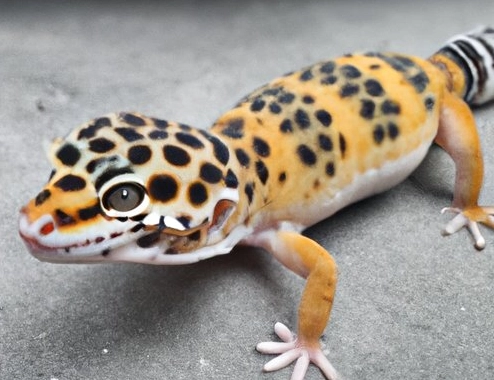 old leopard gecko