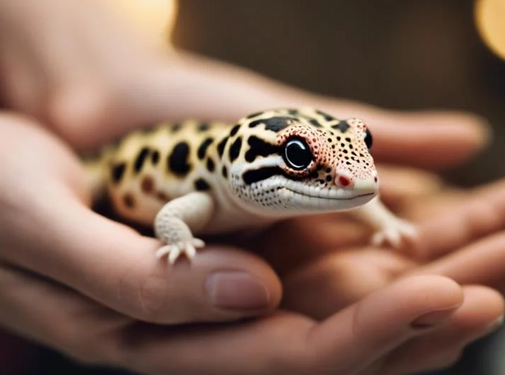 bond with leopard gecko
