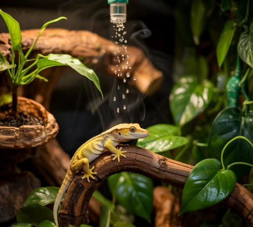 crested gecko humidity too high