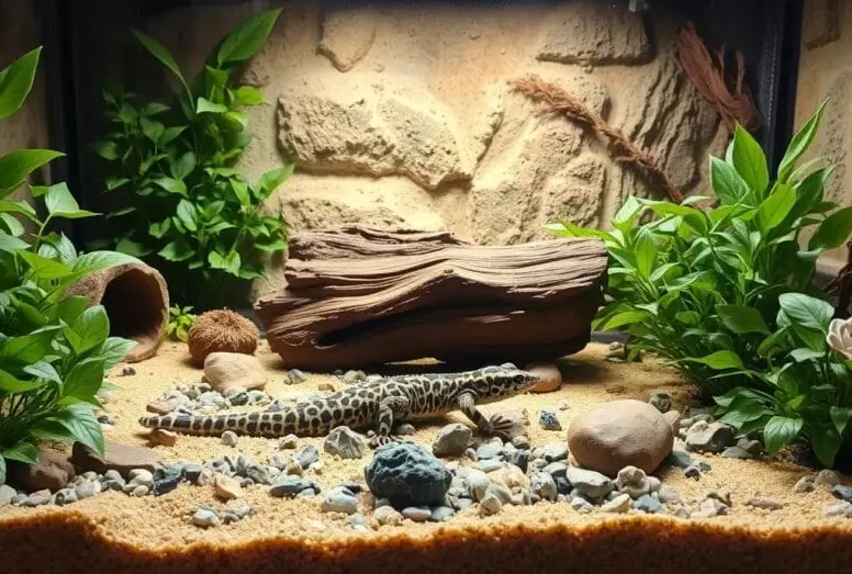 giant leopard gecko enclosure