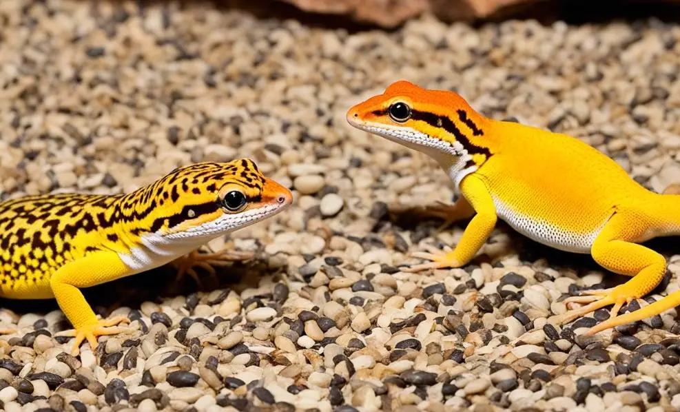 African fat tailed gecko cohabitation
