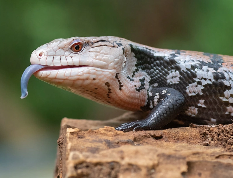 are blue tongue skinks venomous