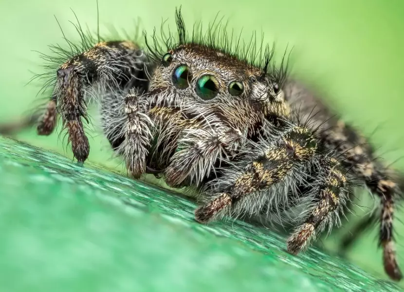 jumping spider behavior